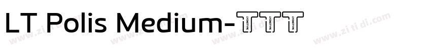 LT Polis Medium字体转换
